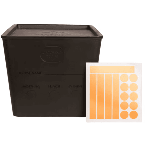 Grooming Deluxe Horsefeed Box with Lid