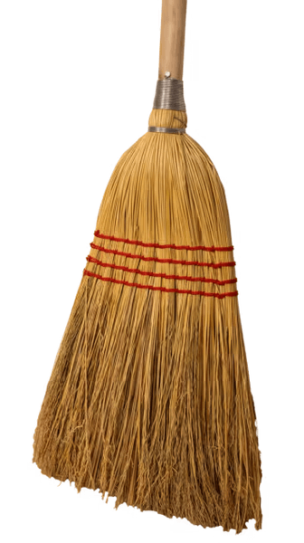 Grooming Deluxe Straw Broom